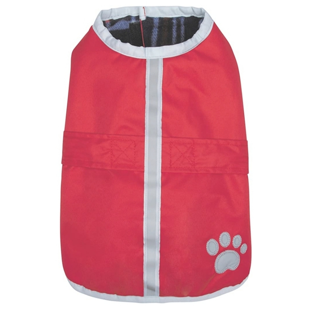 NWT XL Zack&Zoey Nor'easter Dog Coat Reversible